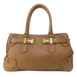 BOTTEGA VENETA Intrecciato Leather Tote Bag